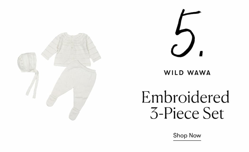 Embroidered 3-Piece Set