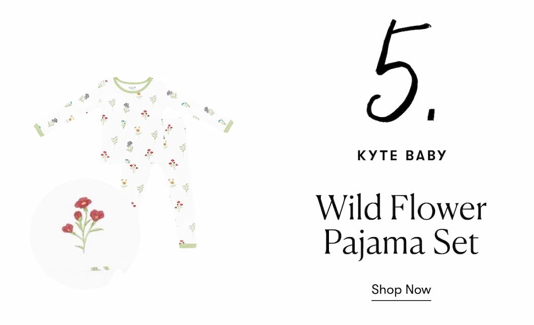Wild Flower Pajama Set