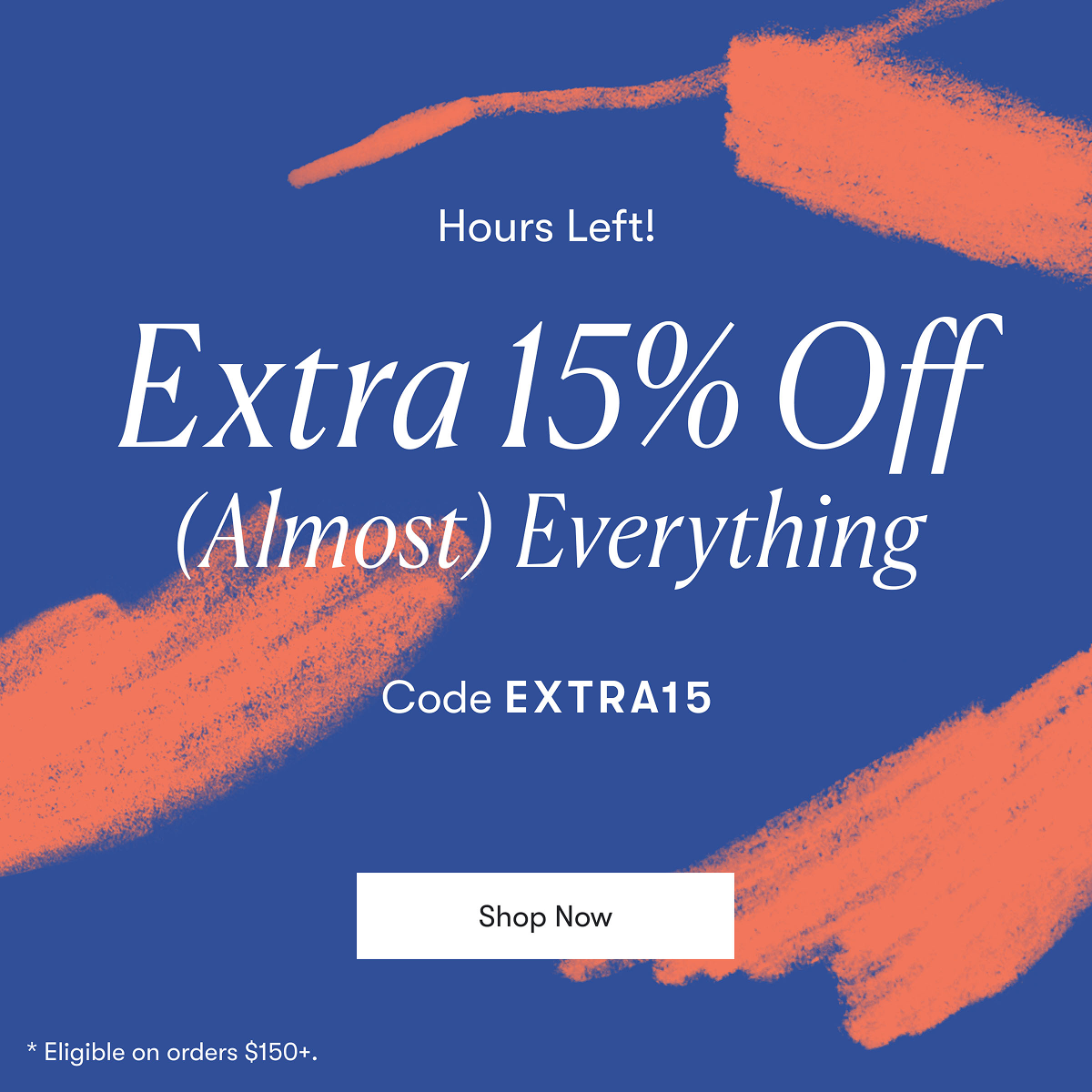Extra 15% Off