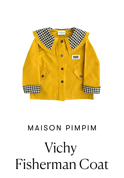 rand: Maison Pimpim | Product: Vichy Fisherman Coat