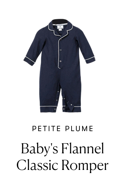 Baby's Flannel Classic Romper