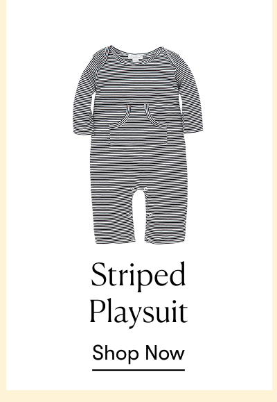 Striped Playsuit