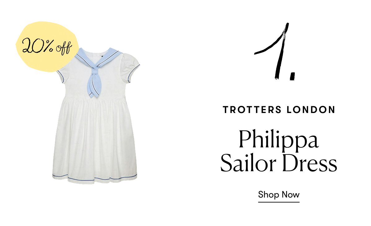 Trotters London - Philippa Sailor Dress - (20% off)