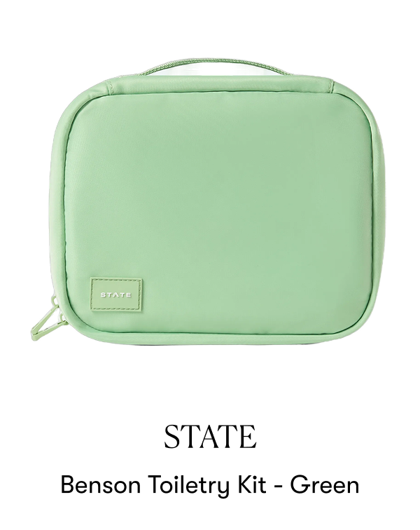 Benson Toiletry Kit - Green