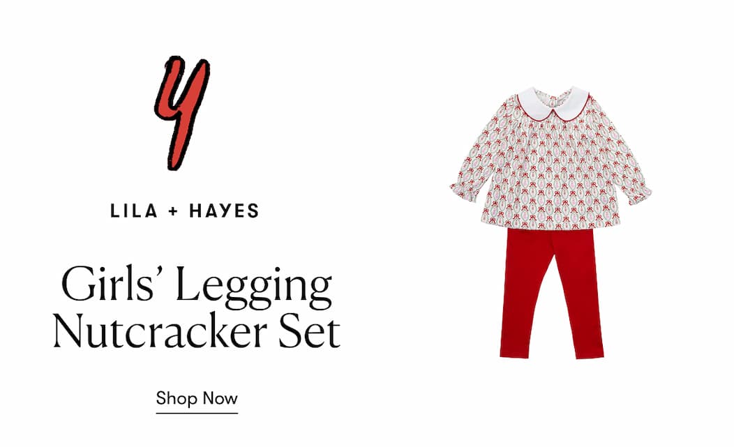 Morgan Set Girls' Legging Set, Nutcracker Ballet Morgan Set Girls' Legging Set, Nutcracker Ballet