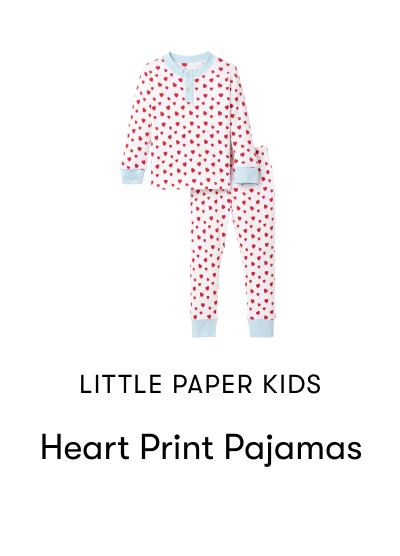 Heart Print Pajamas