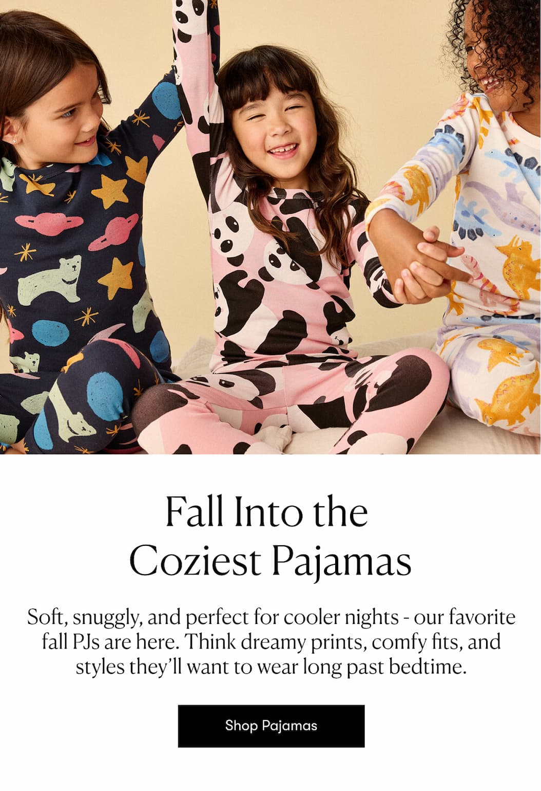 Soft, snuggly, and perfect for cooler nights - our favorite fall PJs are here. 