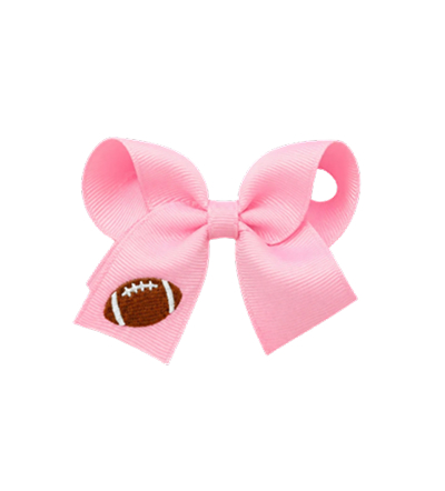 Football Hair Bow