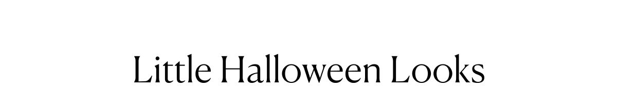 Little Halloween Looks