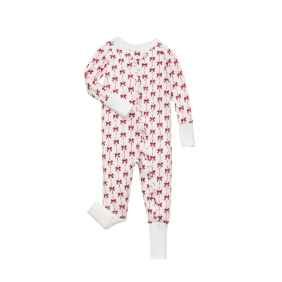 Blissful Bows Pima Peekaboo Romper