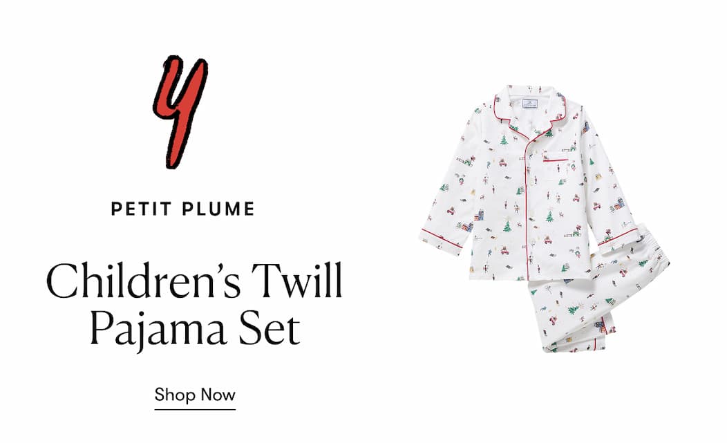 Children's Twill Pajama Set Children's Twill Pajama Set