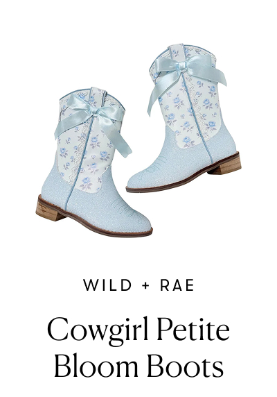 Wild + Rae: Cowgirl Petite Bloom Boots