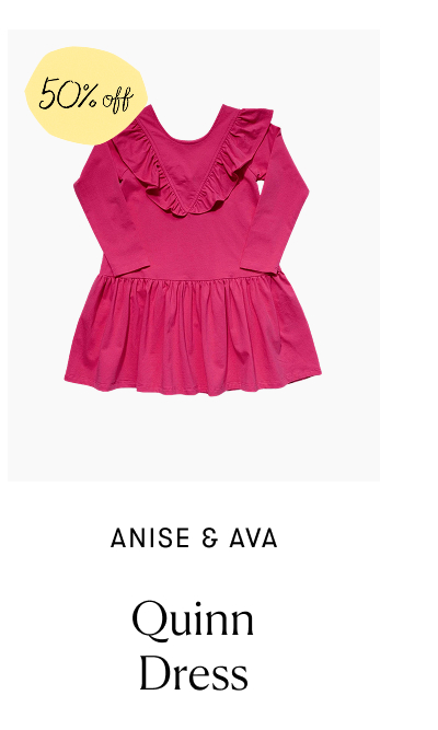 Anise & Ava: Quinn Dress - 50% off 