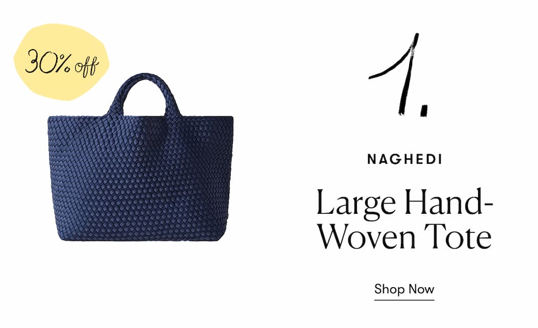 Large Hand-Woven Tote