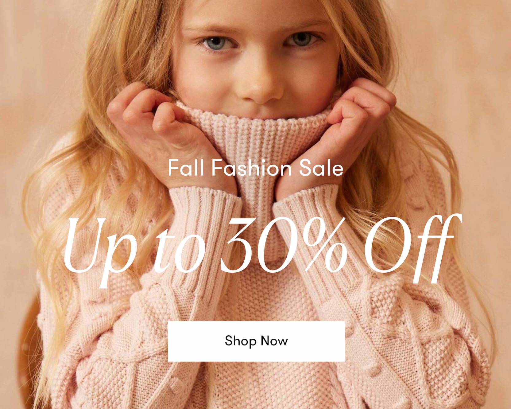 Fall Fashion Sale Up to 30% Off
