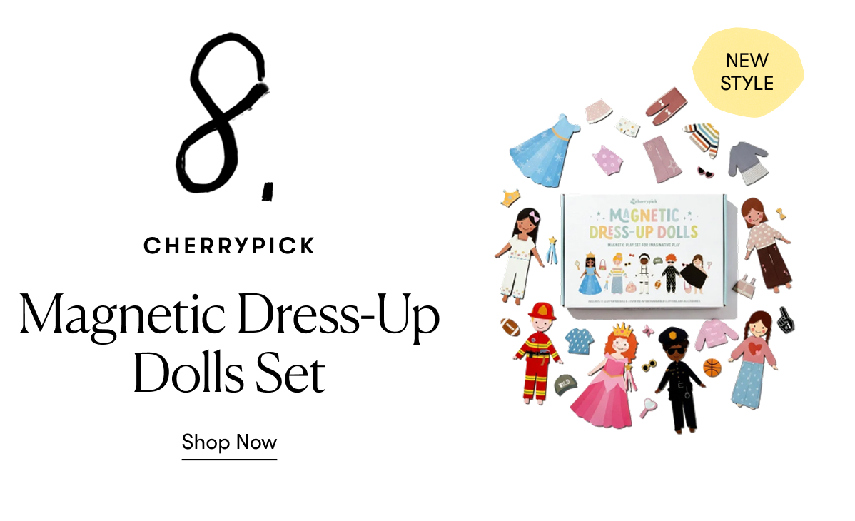 Cherrypick- Magnetic Dress-Up Dolls Set (New Style)