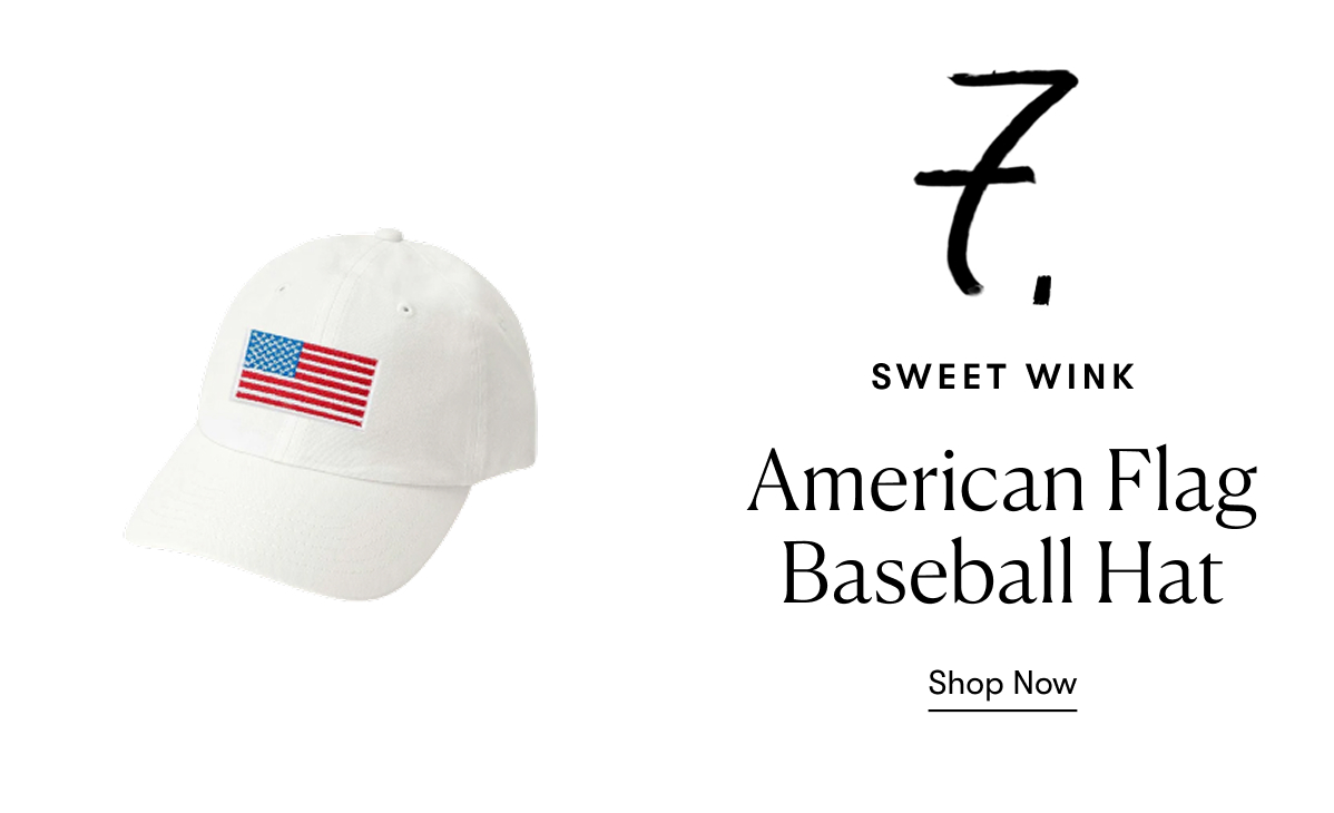 Sweet Wink - American Flag Baseball Hat