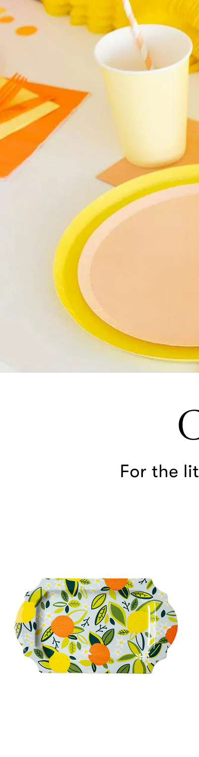 Coton Colors: Citrus Traditional Tray