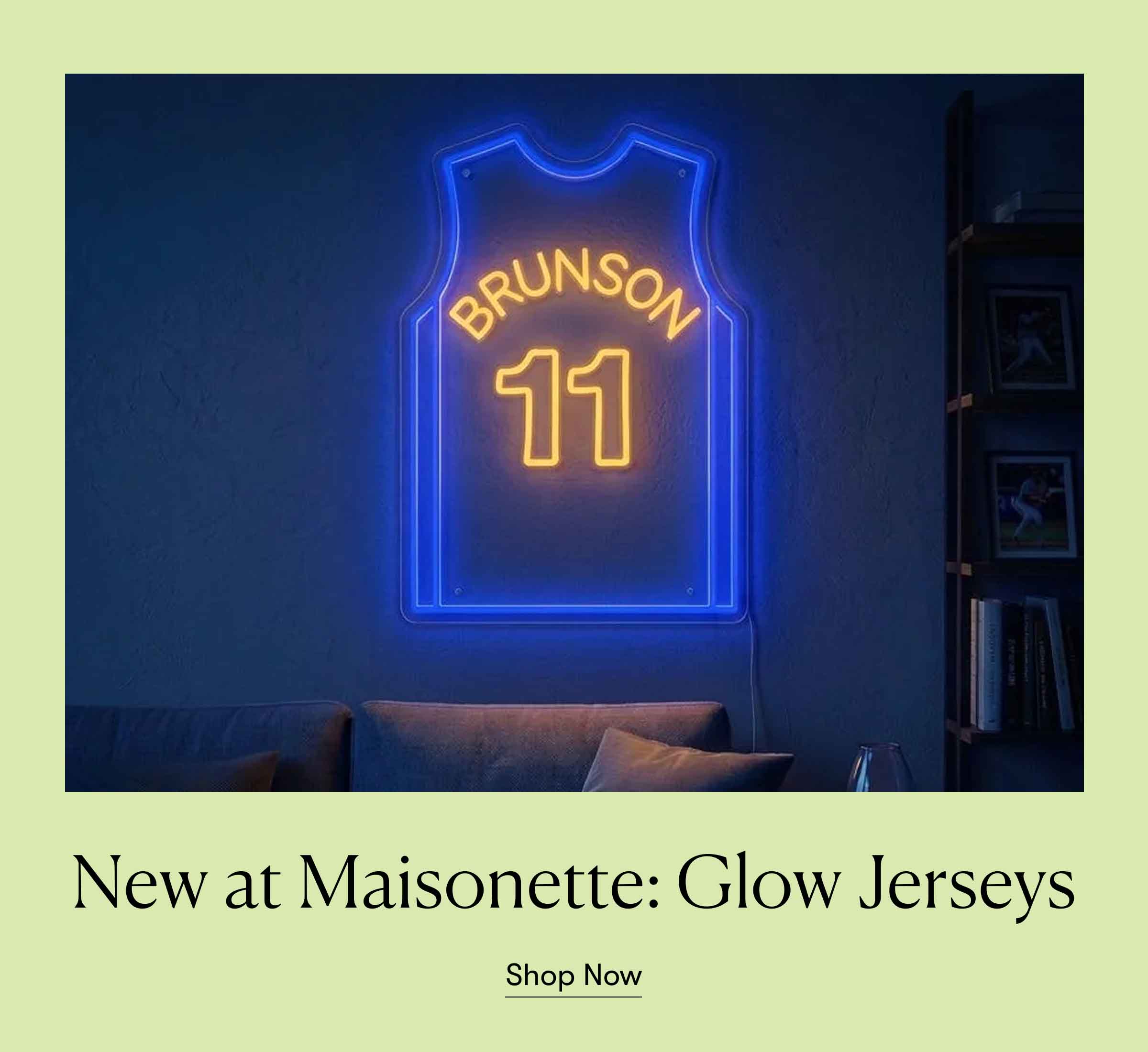 New at Maisonette: Glow Jerseys