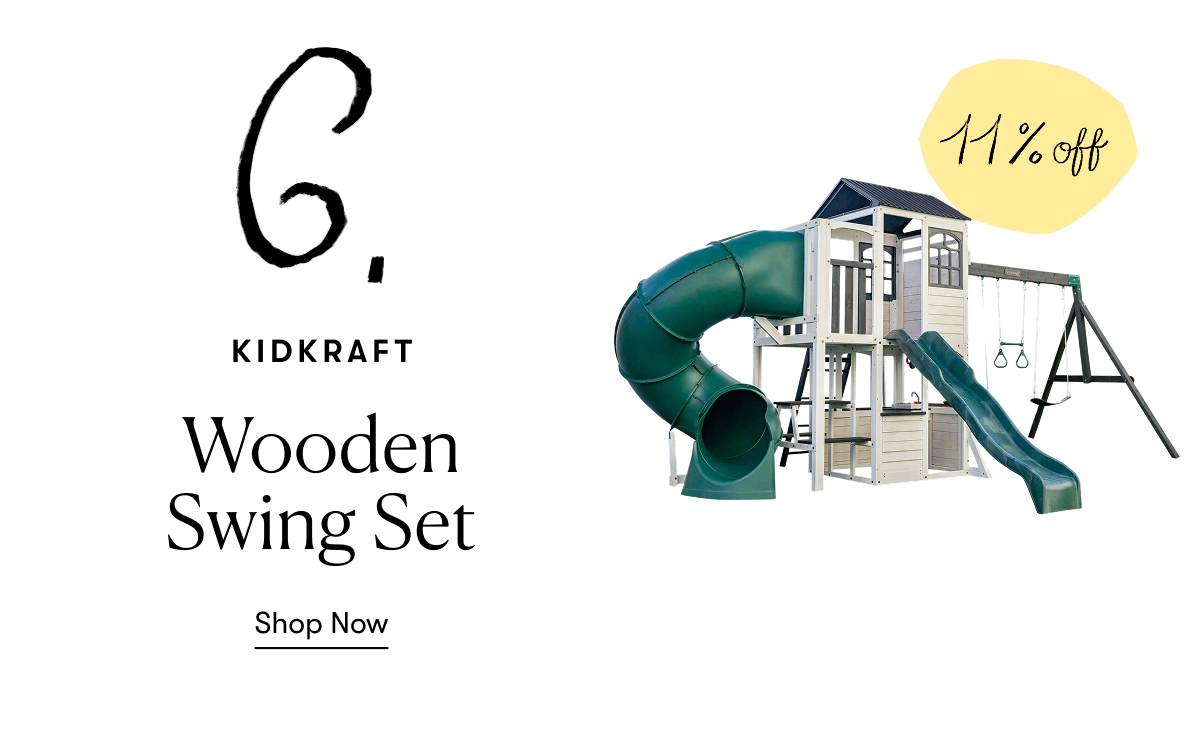 KidKraft: Wooden Swing Set - (11% off)