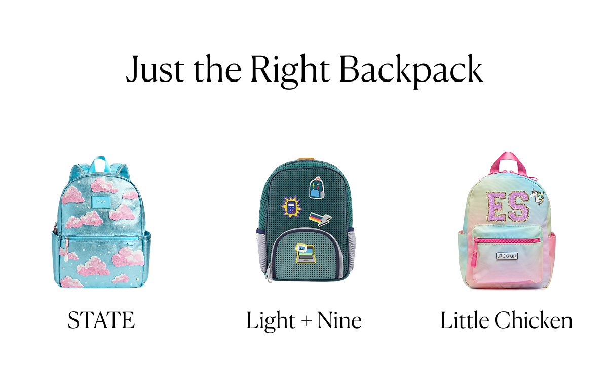 Just the Right Backpack