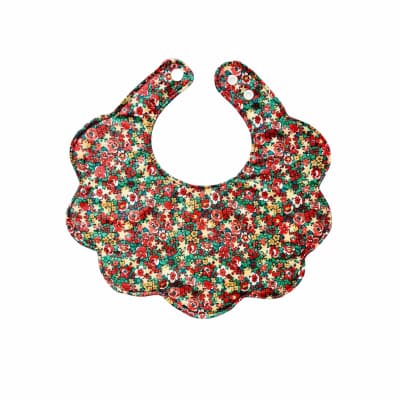 Liberty Of London Scallop Baby Dribble Bib, Emma Etoile
