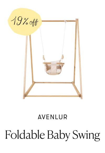 Avenlur: Foldable Baby Swing - 19% off