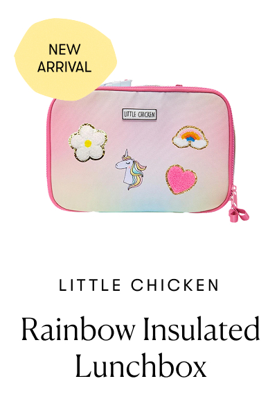 Little Chicken: Rainbow Insulated Lunchbox - New Arrival 