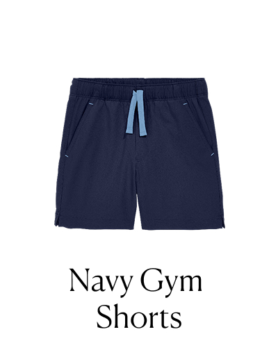 Navy Gym Shorts