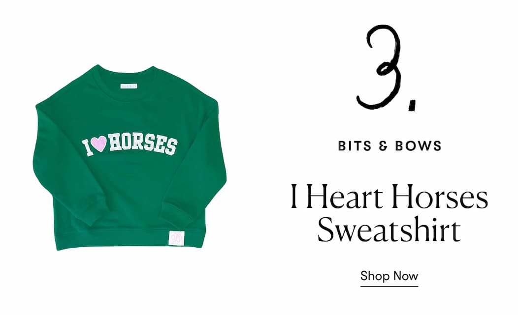 I Heart Horses Sweatshirt