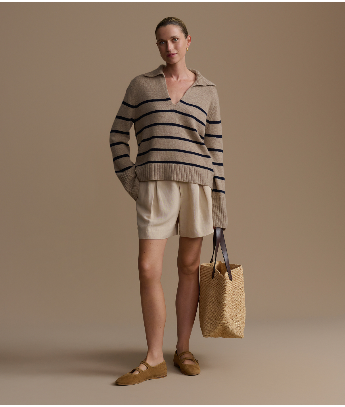 Cashmere Frances Polo