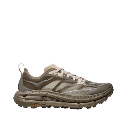 Hoka Mafate Speed 4 Lite Brown Textile Shoe