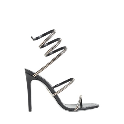 René Caovilla Snake Sandals