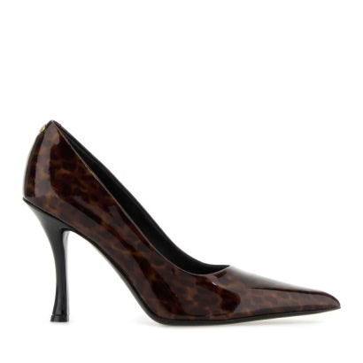Ferragamo Printed Leather Elydea Pumps