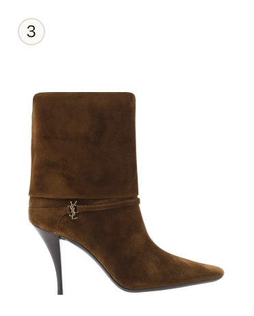 Saint Laurent Vicky Ankle Boots