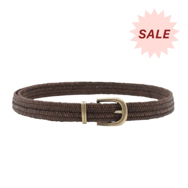 Brunello Cucinelli Brown Leather Belt