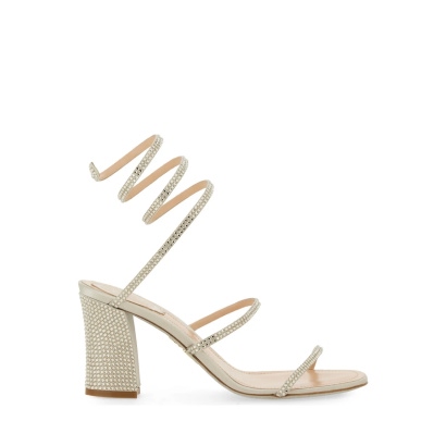 René Caovilla Rhinestones Sandals