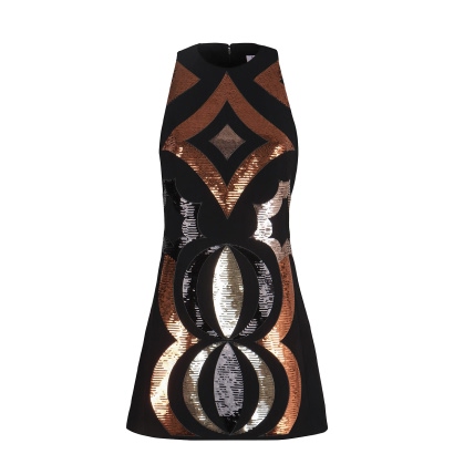 Pucci Embroidered Sleeveless Dress