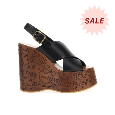 Chloé Maxime Wedge Sandals