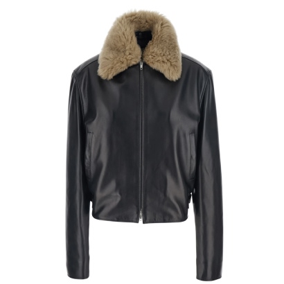 Phoebe Philo Cropped Leather Jacket