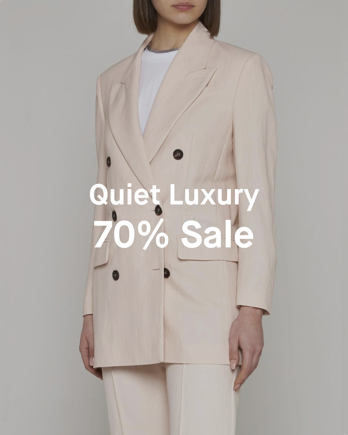 quiet luxury on sale on italist