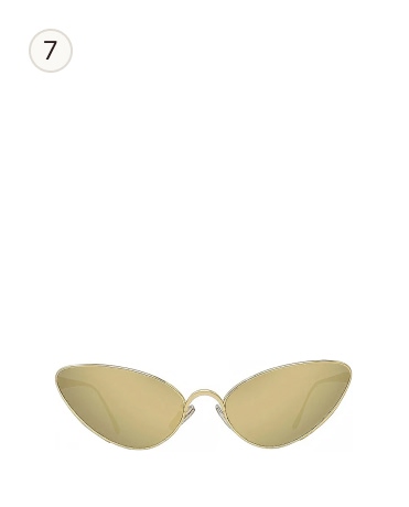 Loewe Lw40179u - Gold / Green Lens Sunglasses