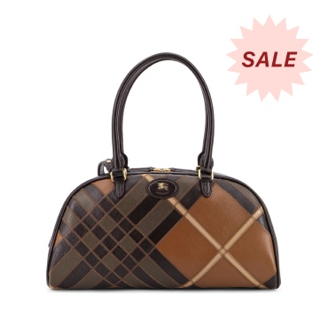 Burberry Medium Highlands Bowling Bag