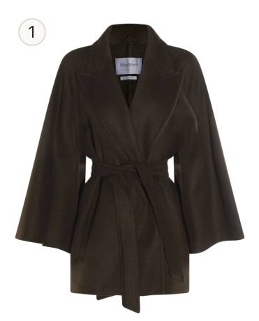 Max Mara Brown Verna Coat