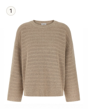 Brunello Cucinelli Diamond Sweater