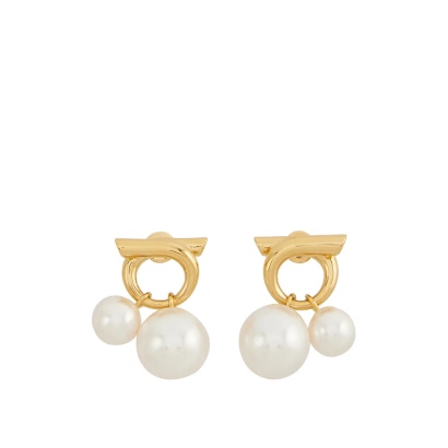 Ferragamo Gancini Earrings