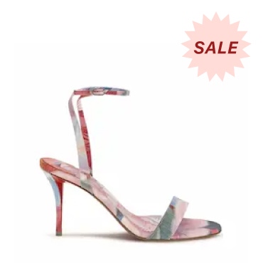 Christian Louboutin Miss Z Sandals Peonies Print