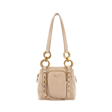 Prada Powder Pink Mini Prada Dangle Handbag