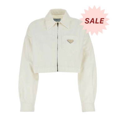 Prada White Denim Jacket