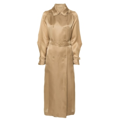 Max Mara Silk Trench Coat